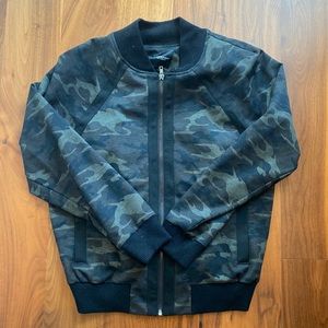 Liverpool camo bomber jacket